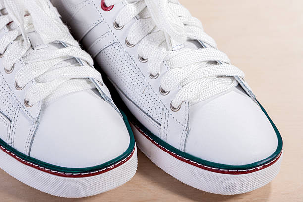istock Fashionable Modern Laced Sneakers 582287320