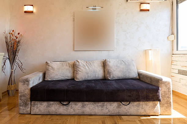 istock Living room interior in modern apartment 582287922