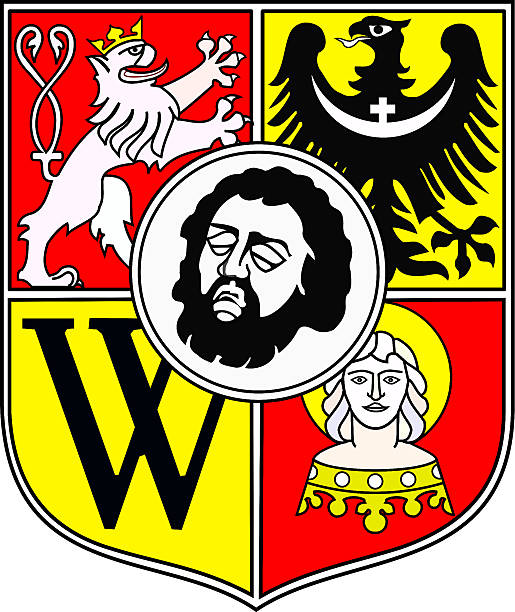istock Coat of arms of Wroclaw - Poland. 582288608