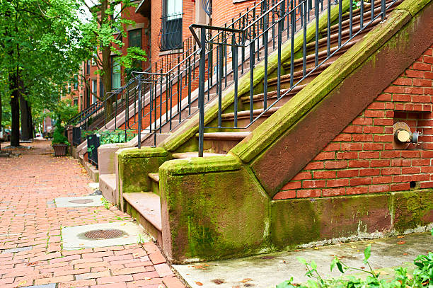 istock Street at Boston 582289026