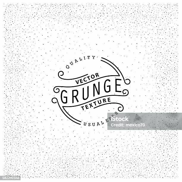 Grunge Texture Stock Illustration - Download Image Now - Dust, Backgrounds, Black And White