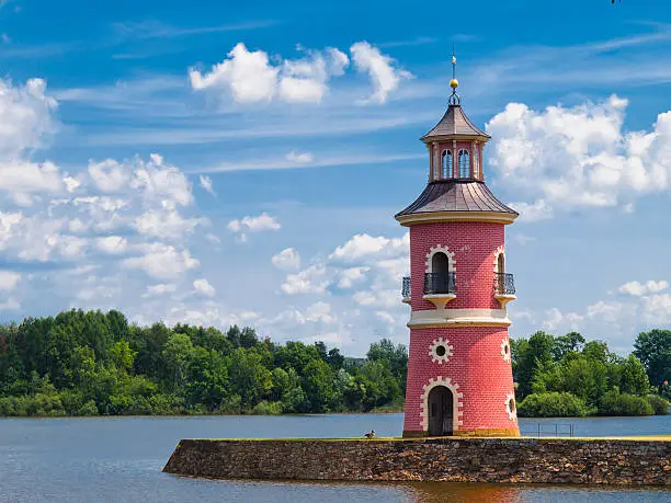 Moritzburg lighthouse, Germany
