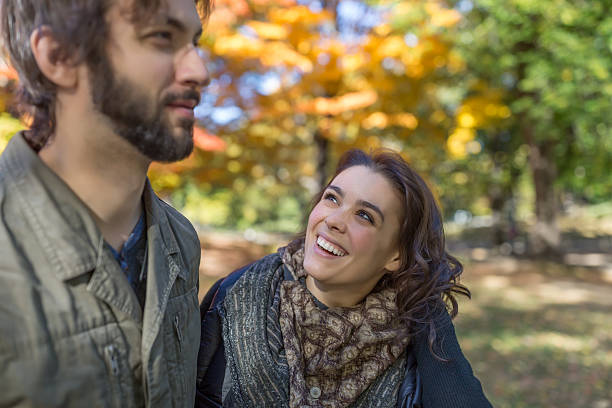 istock Young Couple in Love in Central Park, NYC 582296516
