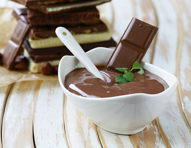 istock sweet dessert homemade natural chocolate pudding 582297728