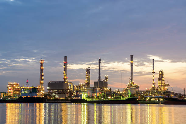 istock Oil refinery at Bangkok Thailand 582304536