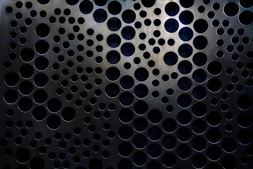 metal mesh background