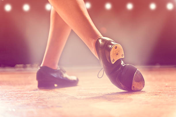 Dancer On Stage Stock Photo - Download Image Now - Tap Dancing, Dancing,  Dancer - iStock