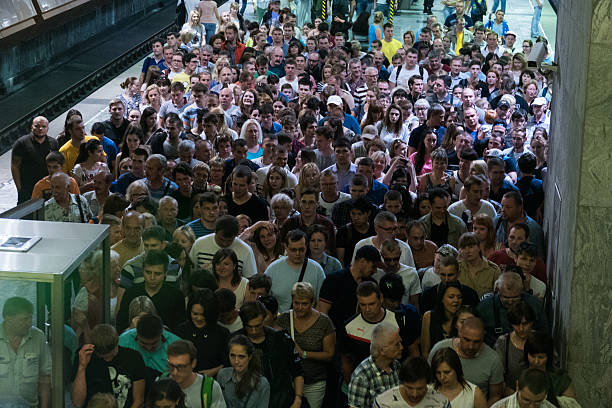 istock Metro in Moscow during rush hour 582319304