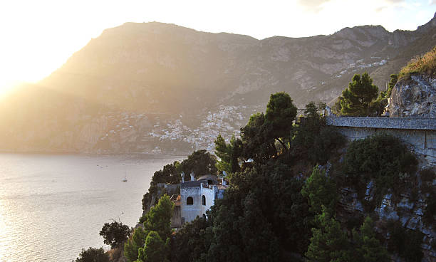 istock Sunset - Praiano, Amalfi coast, Italy 582319988