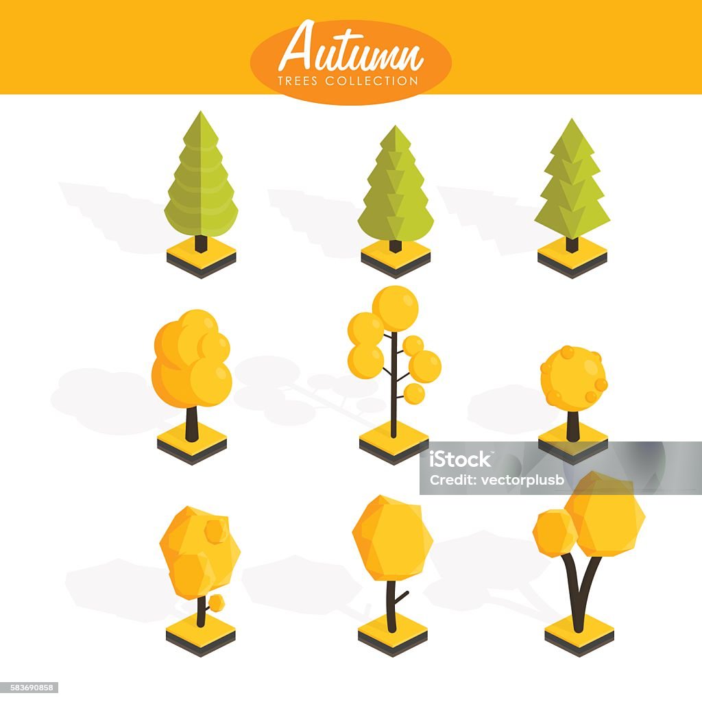 등가성 가을 나무 세트 가을에 대한 스톡 벡터 아트 및 기타 이미지 - 가을, 개념, 개념과 주제 - Istock