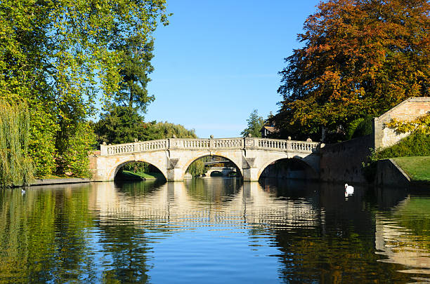 istock Stone bridge over Cam river in Cambridge 583693042