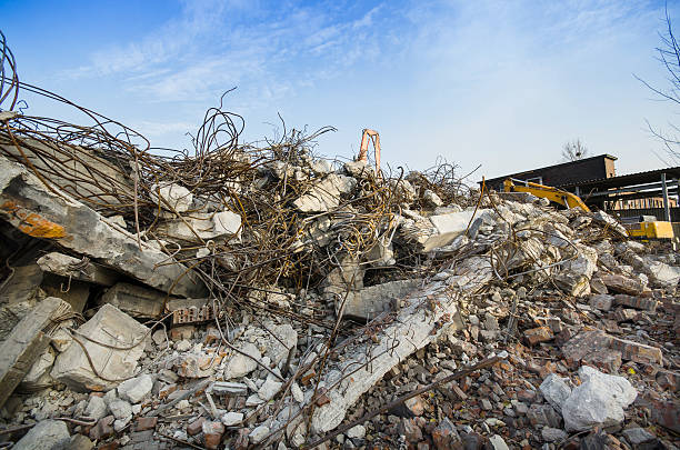 istock Rubble and scrap after demolition 583694466