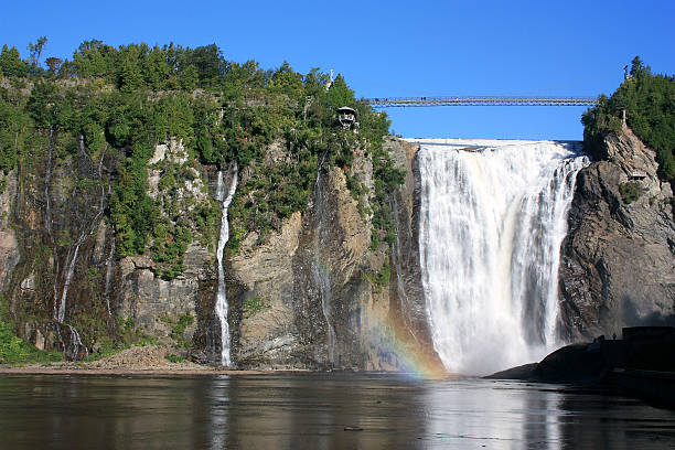 istock Montmorency Waterfalls Quebec Canada 583695418