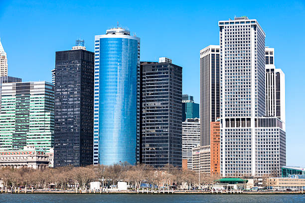 istock Office Buildings, Lower Manhattan, New York City 583697938