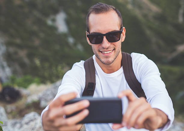 istock Selfie on new tourist destination 583700528