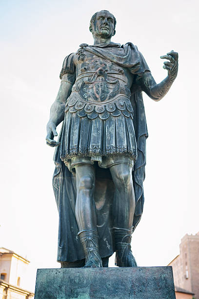 istock Bronze statue of Julius Caesar in Rome, Italy 583702704
