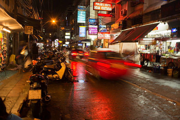 istock From the sidewalk of the Bangkok night 583708364