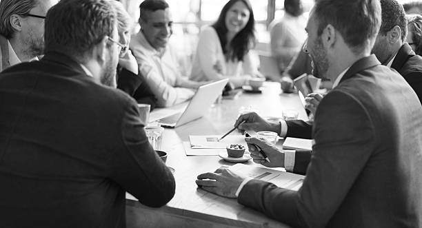 istock Business People Meeting Conference Discussion Corporate Concept 583712058