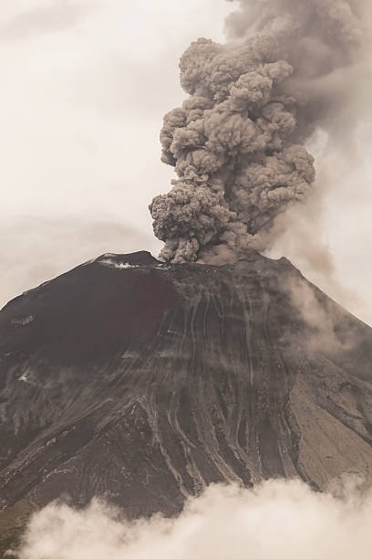 istock Tungurahua Volcano Spews Smoke And Ash 583713194