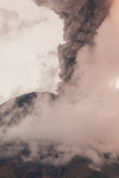 istock Tungurahua Volcano Fiery Eruption 583713594