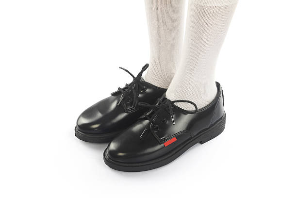 istock Kid's Black Shoes 583713600