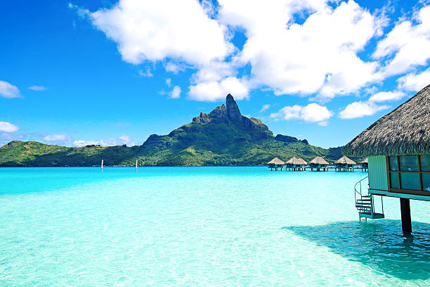 istock Bora Bora Tahiti Mount Otemanu 583714290