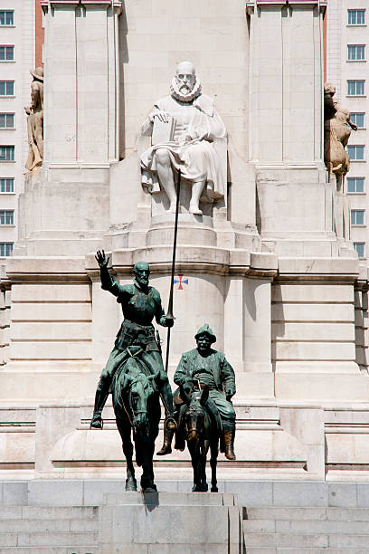istock Don Quixote and Sancho Panza - Madrid - Spain 583714298
