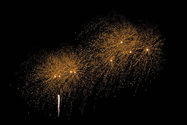 istock zoom in fireworks show on black background 583716484