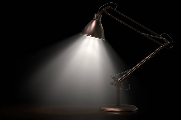 istock Vintage Copper Desk Lamp 583721608