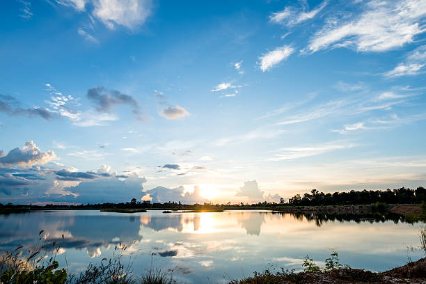 istock colorful sky at sunset background 583723872