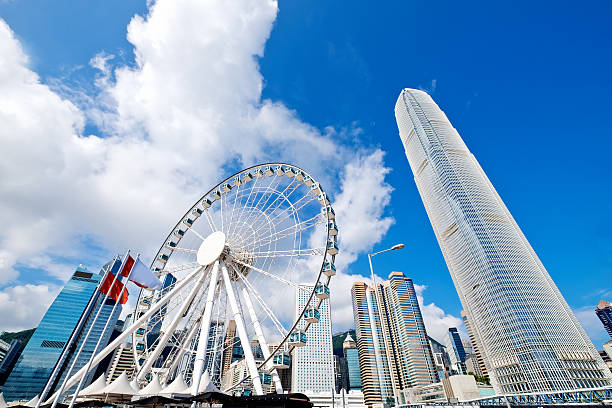 istock Ferris Wheel in Hong Kong 583731764