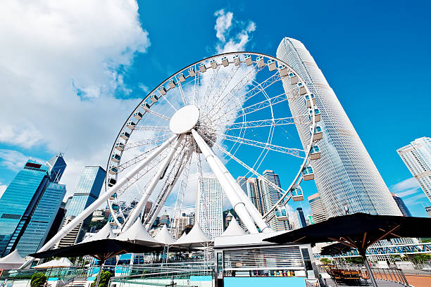 istock Ferris Wheel in Hong Kong 583732078