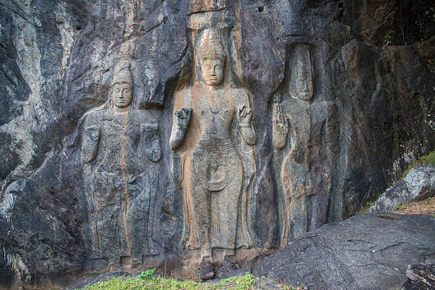 istock Buduruwagala ancient buddhist temple, Sri Lanka 583732188