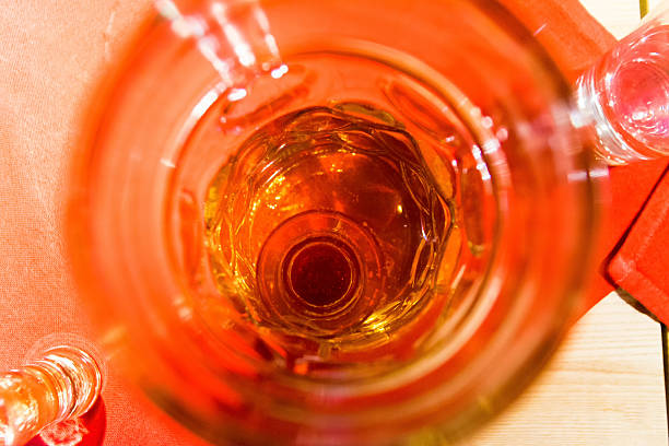 Traditional German Laternenmass White Wine Schnapps Alcoholic Beverage