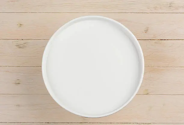 Empty white Plate