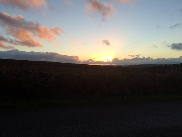 istock Sunset across the moors 583795862