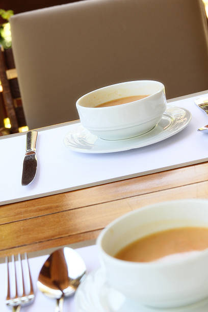 istock Two bowl of soup 583796450