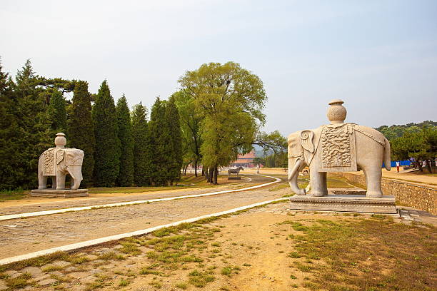 istock Eastern Qing Mausoleums-Jing Mausoleum(Kang xi) scenery 583801916