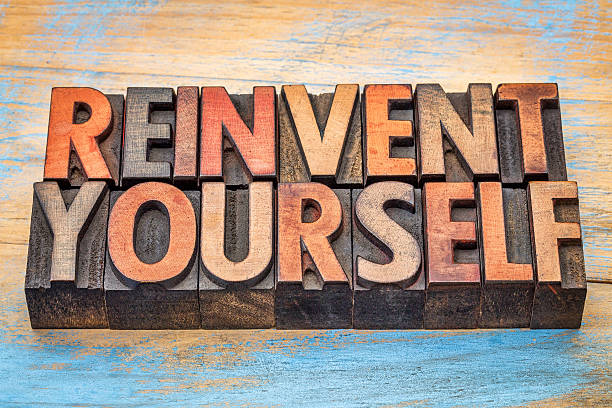 istock reinvent yourself - motivational words 583802464