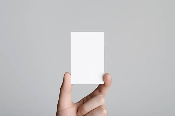 istock Business Card Mock-Up (85x55mm) 583804258