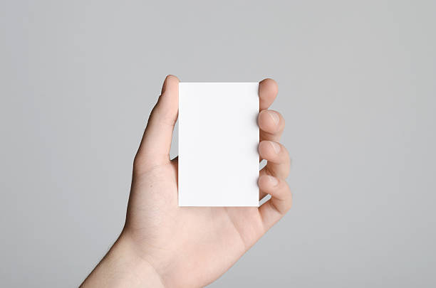 istock Business Card Mock-Up (85x55mm) 583804376