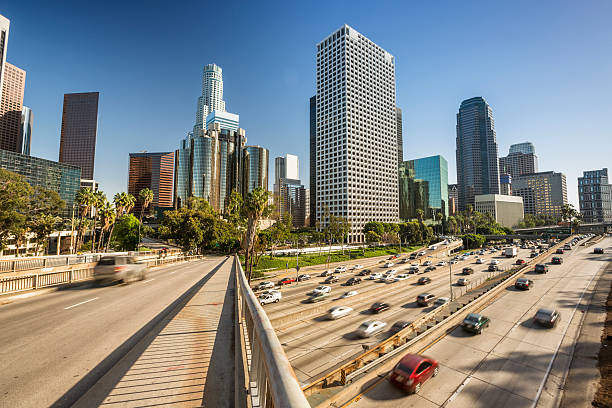 istock Los Angeles city skyline 583806680