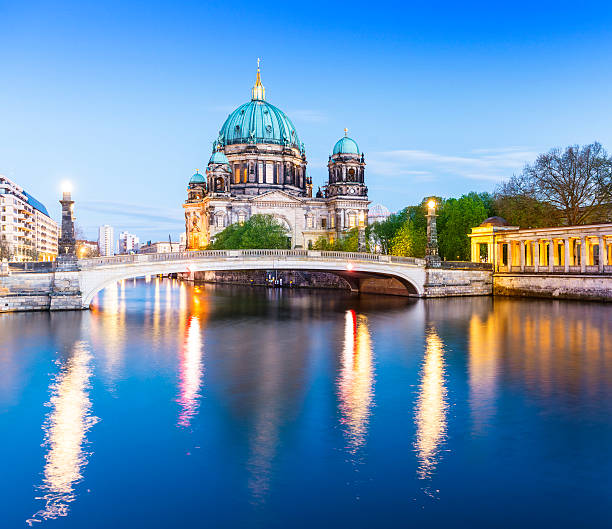 istock Berlin Cathedral, the Berliner Dom at twilight, Germany 583807396