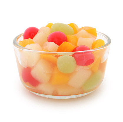 Fruit Cup isolated on white (excluding the shadow)