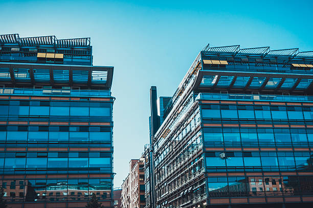 istock modern office buildings at berlin 583813540