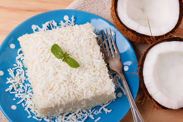istock Brazilian traditional dessert: sweet couscous (tapioca) pudding 583819422