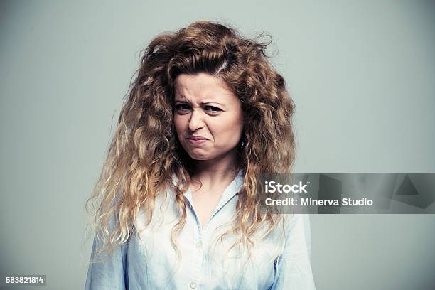 Disgusted Woman Stock Photo - Download Image Now - Adult, Adults Only, Business