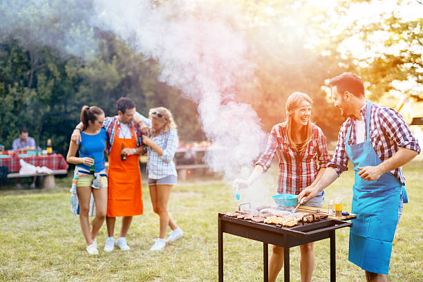 istock Friends having fun in nature 583828526