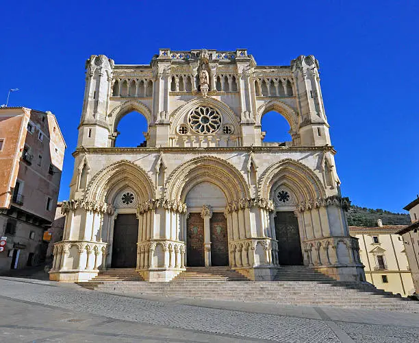 Cathedral of Cuenca old town, Spain