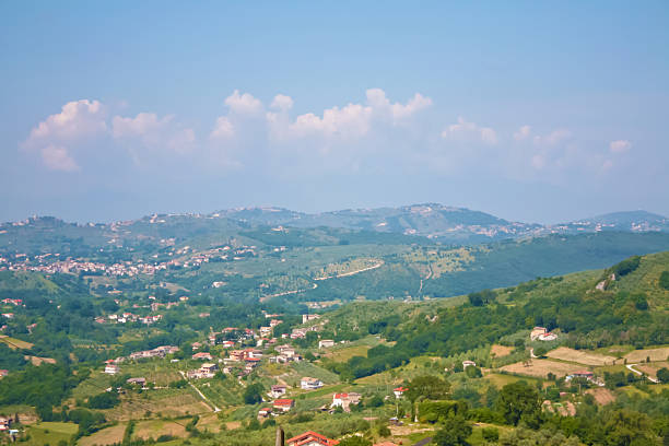 Panorama view from Arpino's Town